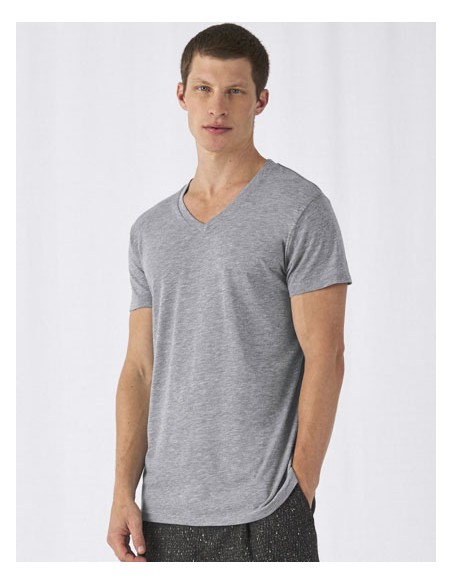 BetC-TM057-Mens V-Neck Triblend T-Shirt 2